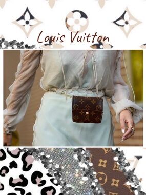Louis Vuitton monogram ELISE wallet, vintage brown 1996 made in France authentic